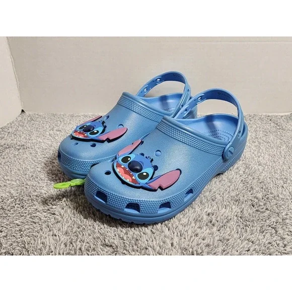 Crocs Disney Stitch Classic Comfort Clogs Clog Size Men's 9 Women's 11 Shoes NWT - Picture 2 of 14